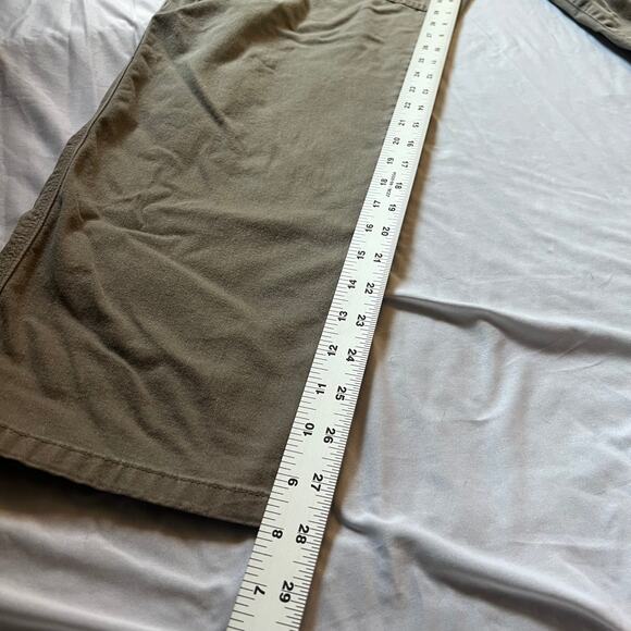 Wrangler Relaxed Fit Cargo Pants Men’s Size 36x28 Brown Cotton Utility Workwear - Picture 8 of 8